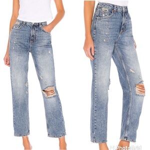 Free People We The Free Dakota Straight Leg